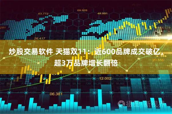 炒股交易软件 天猫双11：近600品牌成交破亿，超3万品牌增长翻倍
