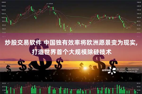炒股交易软件 中国独有效率将欧洲愿景变为现实, 打造世界首个大规模除硅技术